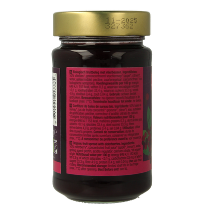 Your Organic Nature Fruit beleg vlierbes bio 250 Gram