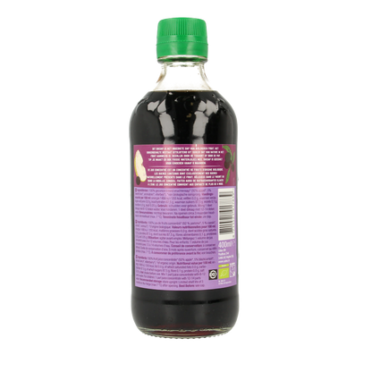 Your Organic Nature Diksap appel zwarte bes bio 400 Milliliter