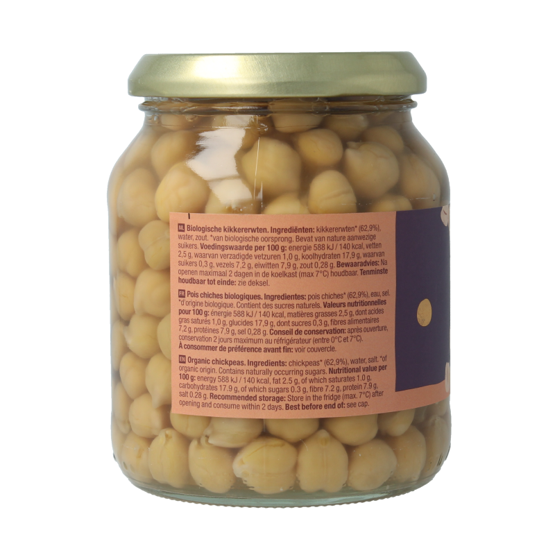 Your Organic Nature Kikkererwten fijn bio 350 Gram