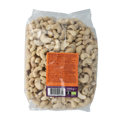 Your Organic Nature Cashew noten do it bio 1 Kilogram