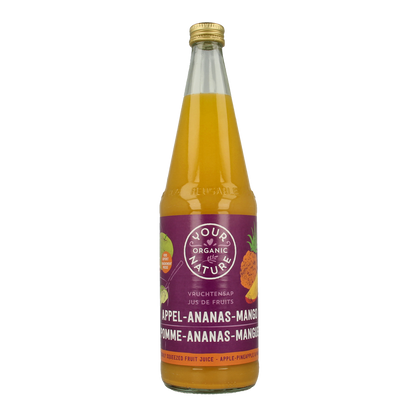 Your Organic Nature Vruchtensap appel ananas mango bio 700.00 Milliliter