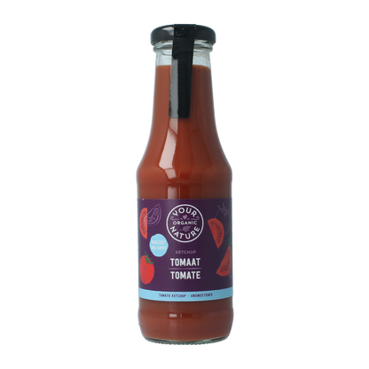 Your Organic Nature Tomatenketchup ongezouten bio 325 Milliliter