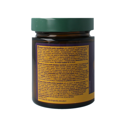 Your Organic Nature Heldere kippenbouillonpoeder zonder gist bio 110.00 Gram