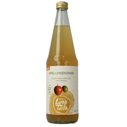 Luna E Terra Appel-limoendrank demeter bio 700 Milliliter