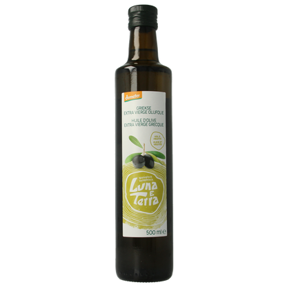 Luna E Terra Olijfolie Grieks extra vierge demeter bio 500 Milliliter