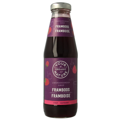 Your Organic Nature Limonadesiroop framboos bio 500 Milliliter