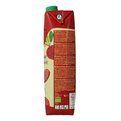 Your Organic Nature Rode bietensap bio 1 Liter