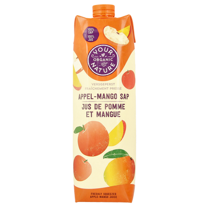 Your Organic Nature Appel mango sap bio 1.00 Liter