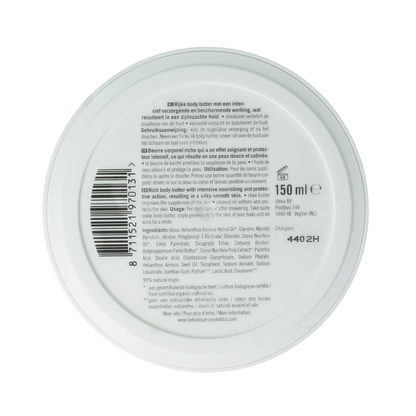 Botanique Body butter kokos  150 Milliliter
