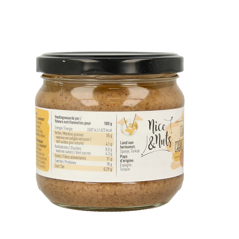 Nice & Nuts Notenpasta gemengd bio 330 Gram