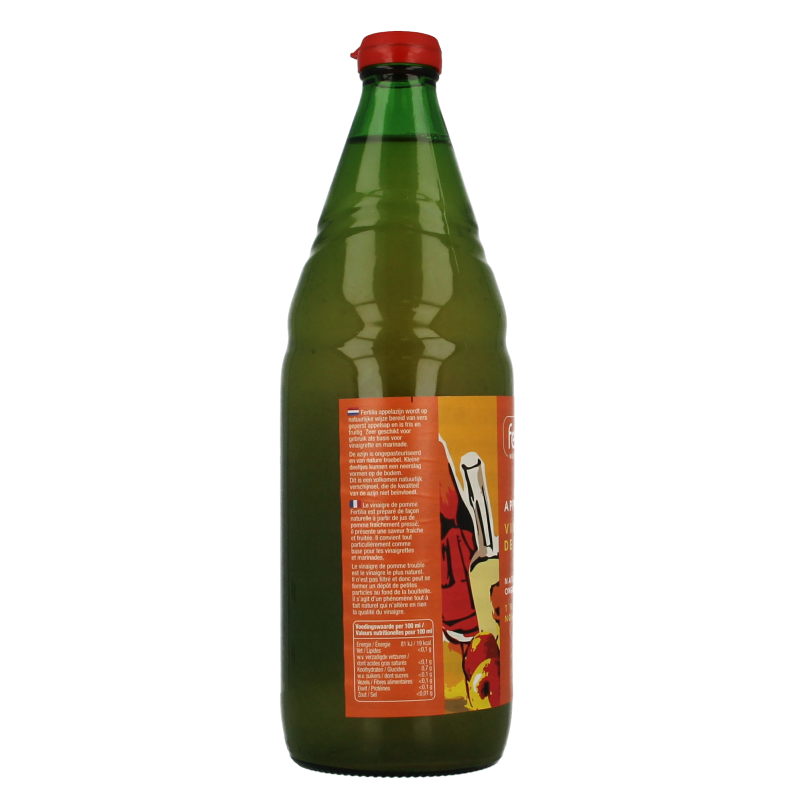 Fertilia Appelazijn natuur troebel 750 Milliliter
