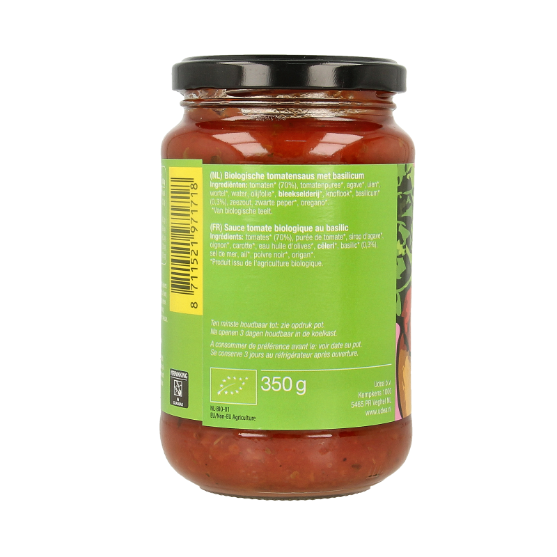 Fertilia Pastasaus basilico bio 350 Gram