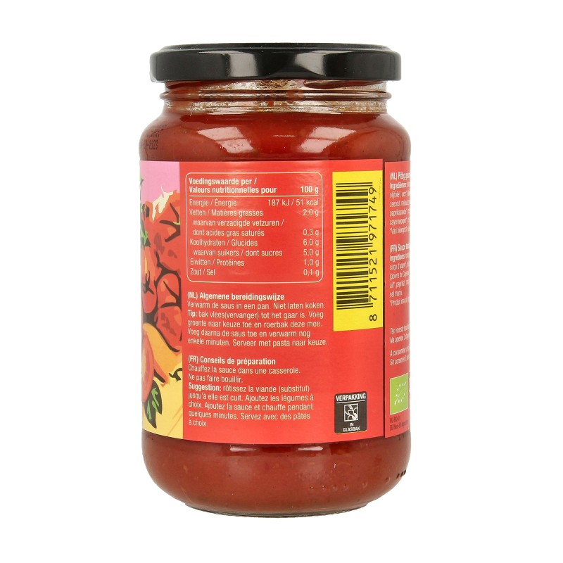 Fertilia Pastasaus piccante bio 350 Gram
