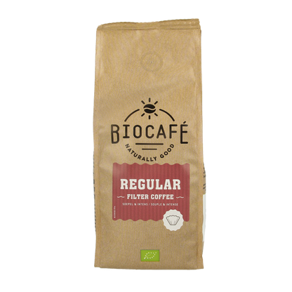 Biocafe Filterkoffie regular bio 250 Gram