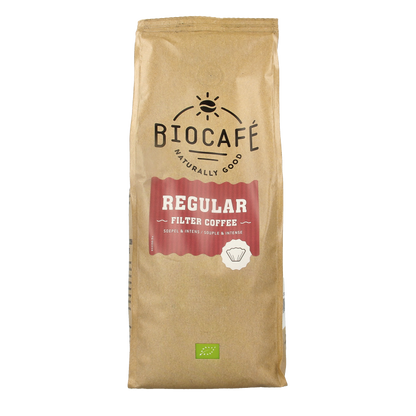 Biocafe Flilter koffie regular bio 500 Gram