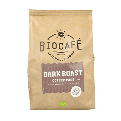 Biocafe Coffee pads dark roast bio 36 Stuks