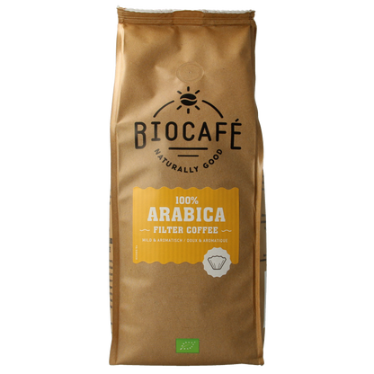 Biocafe Arabica gemalen bio 500 Gram