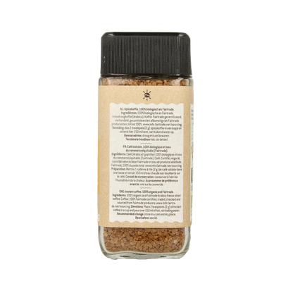 Biocafe Instant koffie bio 100 Gram
