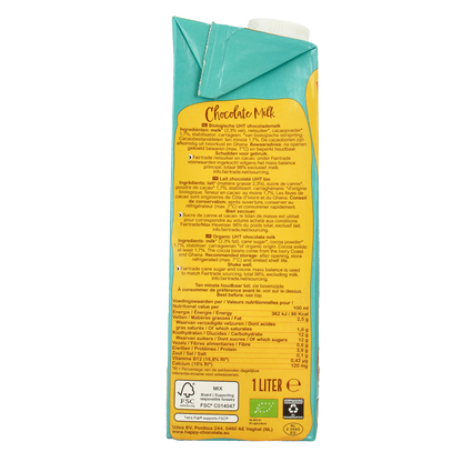 Happy Chocolate Chocolademelk bio 1 Liter