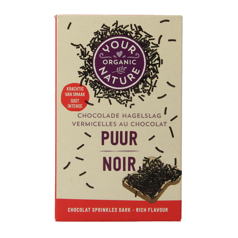 Your Organic Nature Hagelslag puur bio 225 Gram