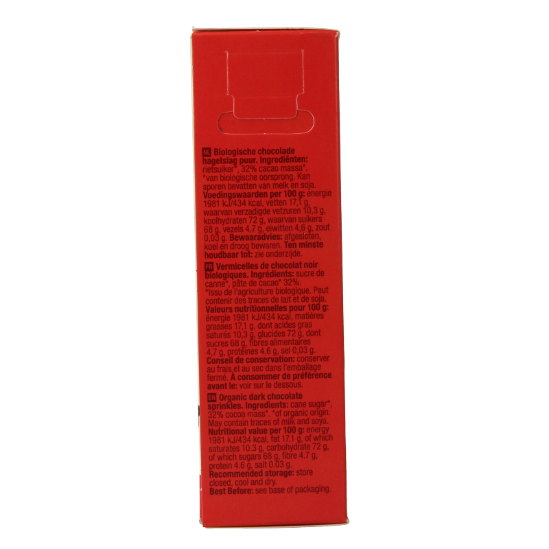 Your Organic Nature Hagelslag puur bio 225 Gram