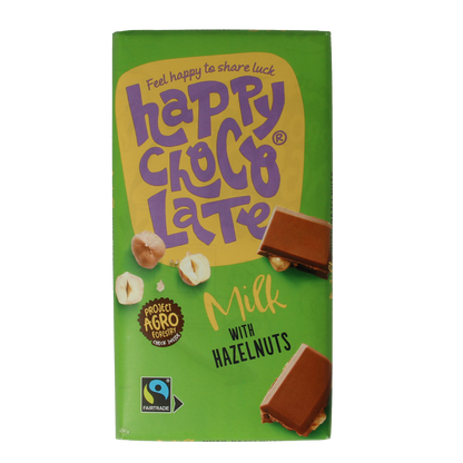 Happy Chocolate Milk hazelnut bio 200 Gram