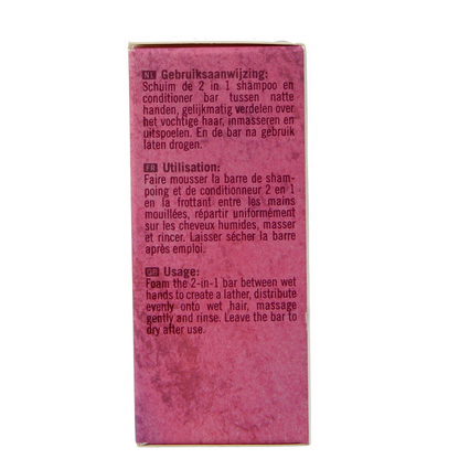 Botanique 2-in-1 Shampoo conditioner bar roos & vijg 100 Gram