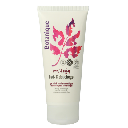 Botanique Bad & douchegel roos & vijg 200 Milliliter