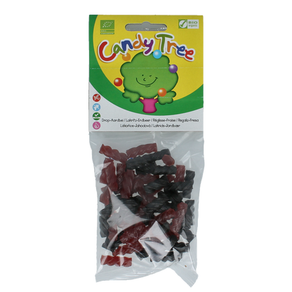 Candy Tree Drop aardbei mix bio 75 Gram