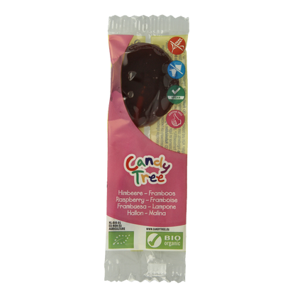 Candy Tree Frambozen lollie bio 1 Stuks