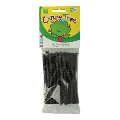 Candy Tree Dropkabel zout glutenvrij bio 100 Gram