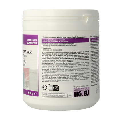 HG Oxi vlek verwijderaar 500 Gram