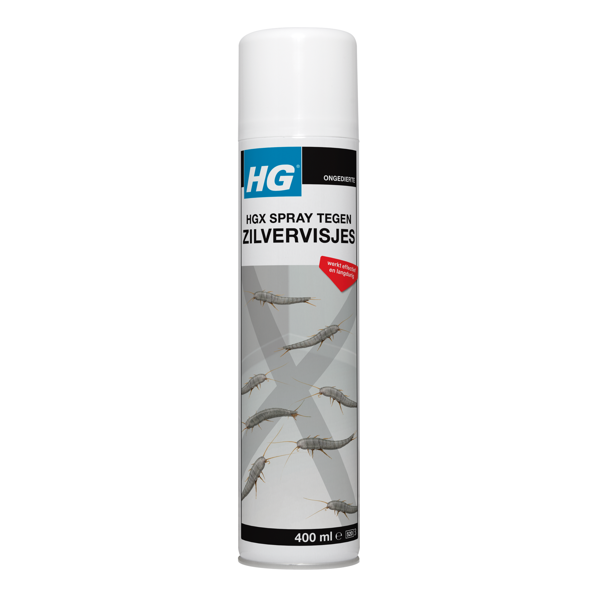 HG X tegen zilvervisjes 400.00 Milliliter