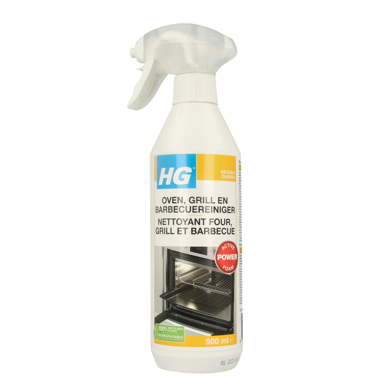 HG Oven & grill & BBQ reiniger 500 Milliliter