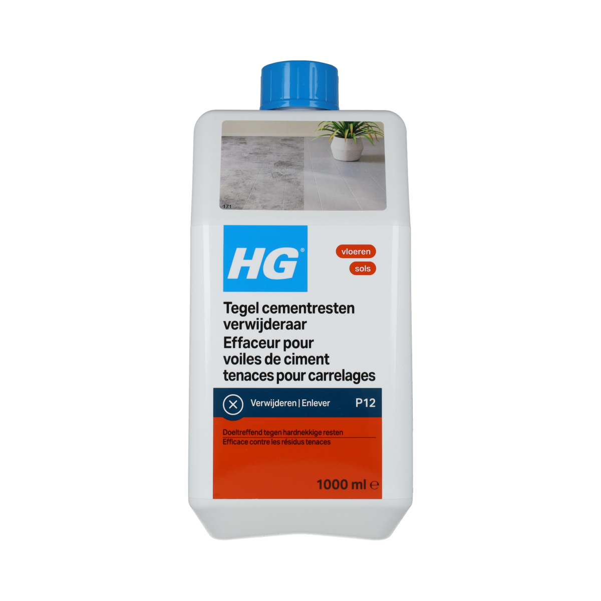 HG Tegel cementresten verwijderaar 1.00 Liter