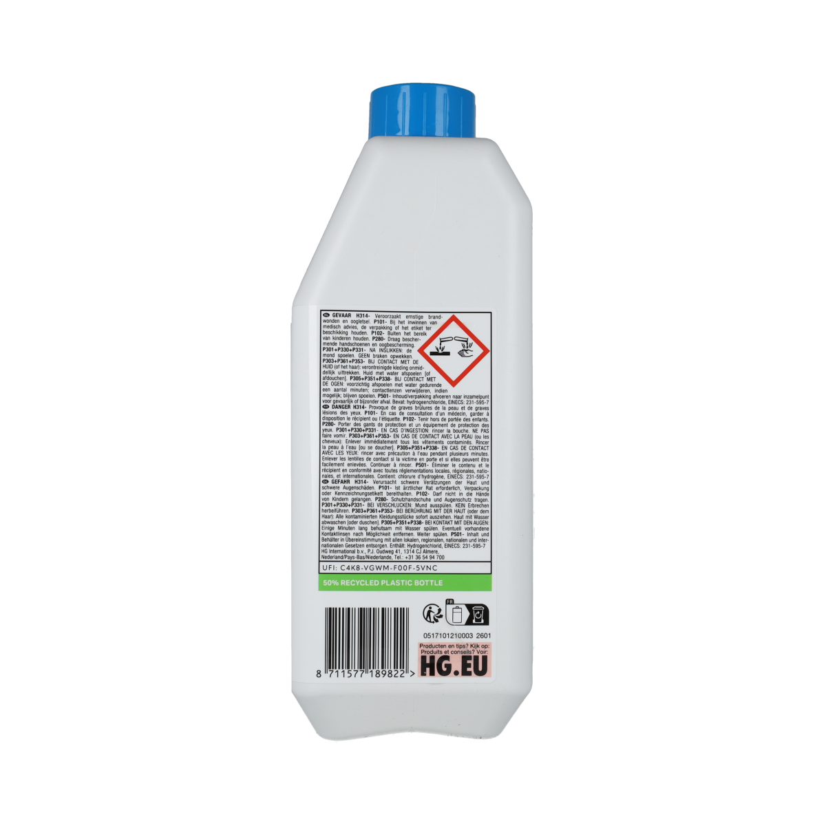 HG Tegel cementresten verwijderaar 1.00 Liter