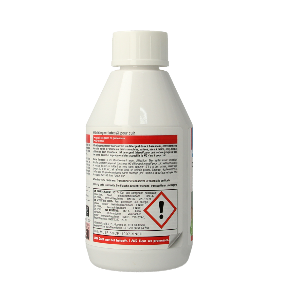 HG Dieptereiniger voor leer 250.00 Milliliter
