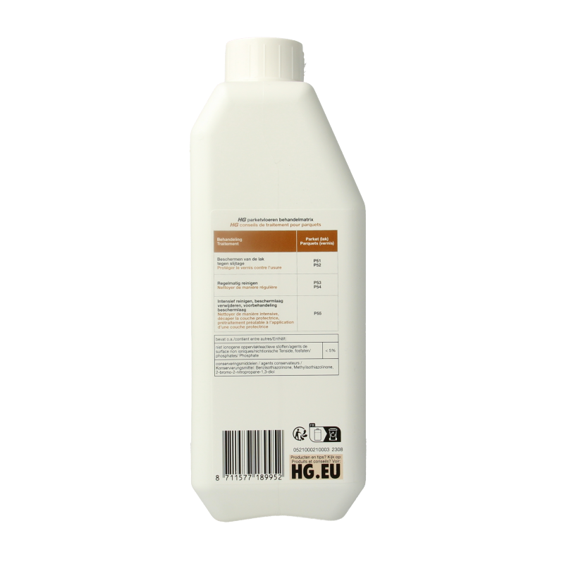 HG Parketreiniger extra sterk 1 Liter