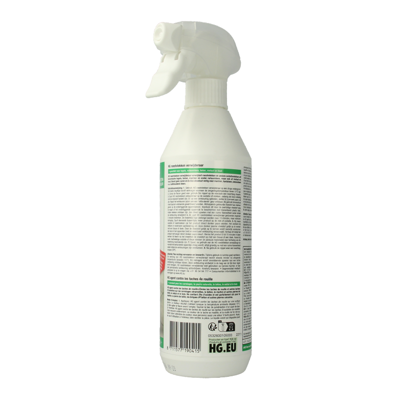 HG Roestvlekken verwijderaar 500 Milliliter