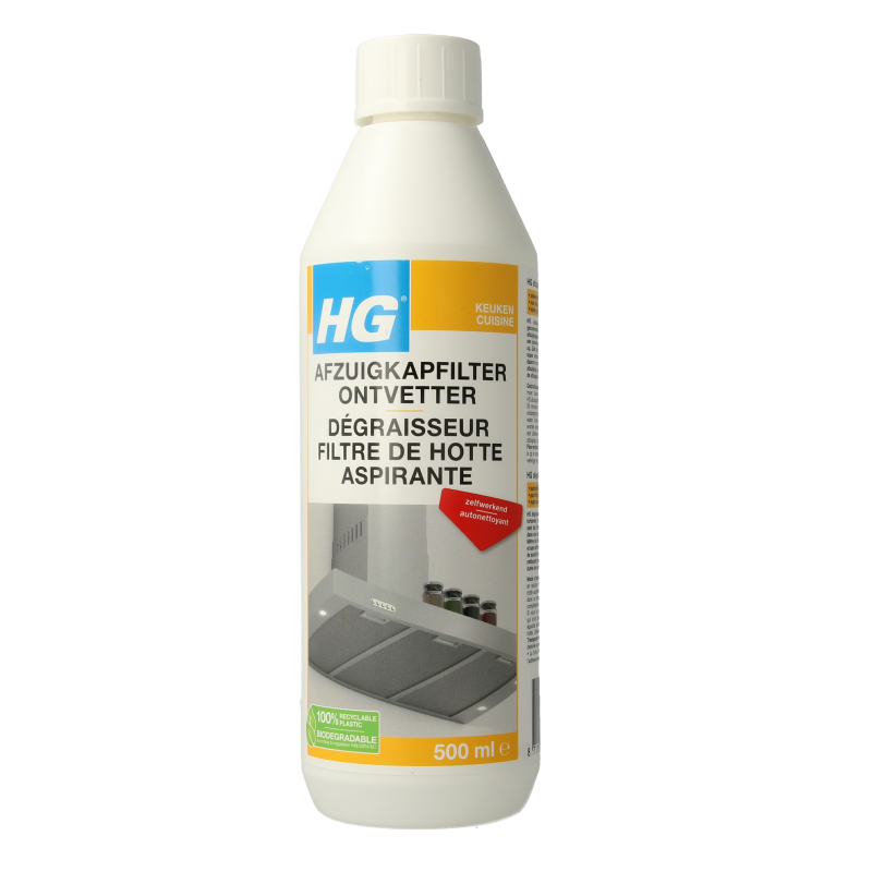 HG Afzuigkapfilter ontvetter 500 Milliliter