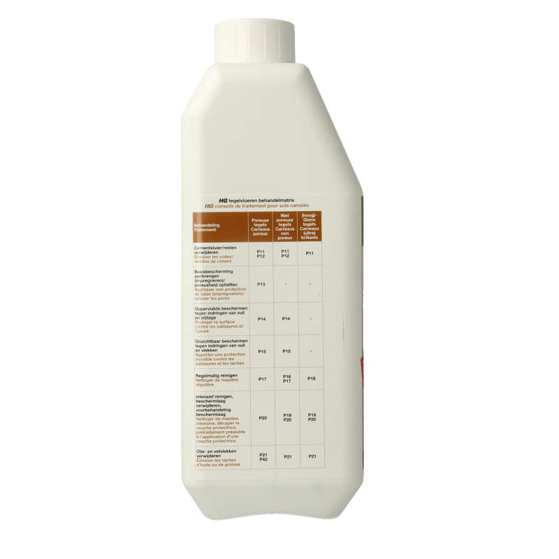 HG Tegelreiniger extra sterk 1 Liter