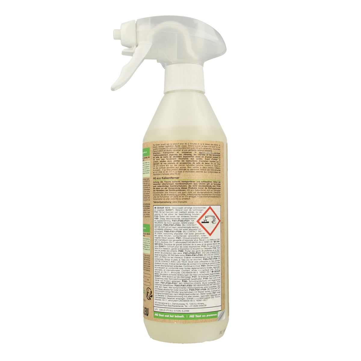HG Eco kalkverwijderaar 500.00 Milliliter