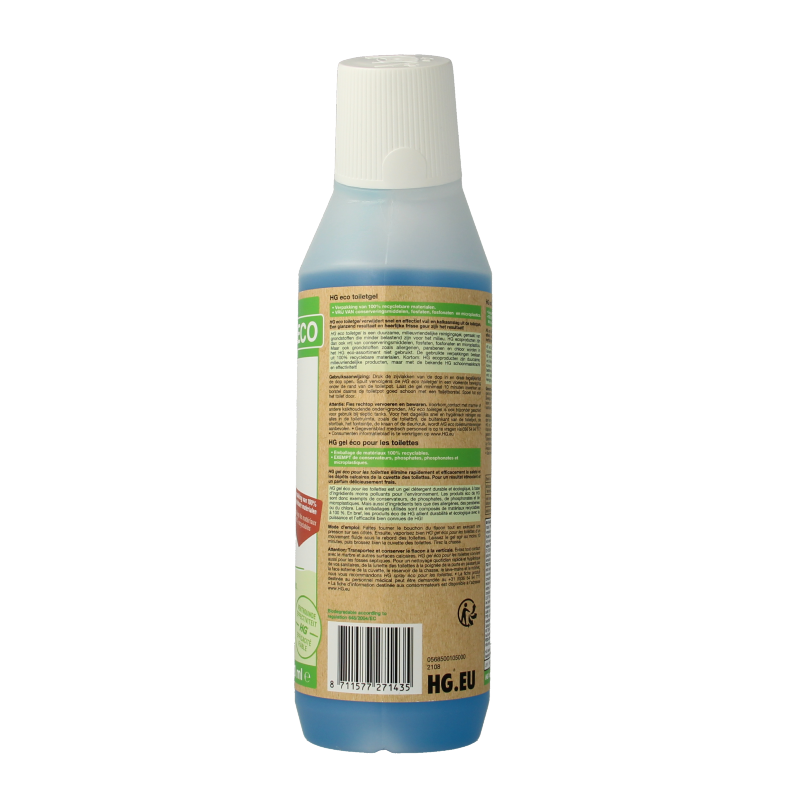 HG Eco toiletgel 500 Milliliter