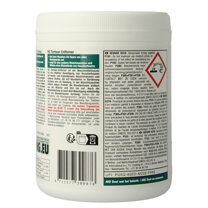 HG Harenoplosser huisdier haar 500.00 Gram