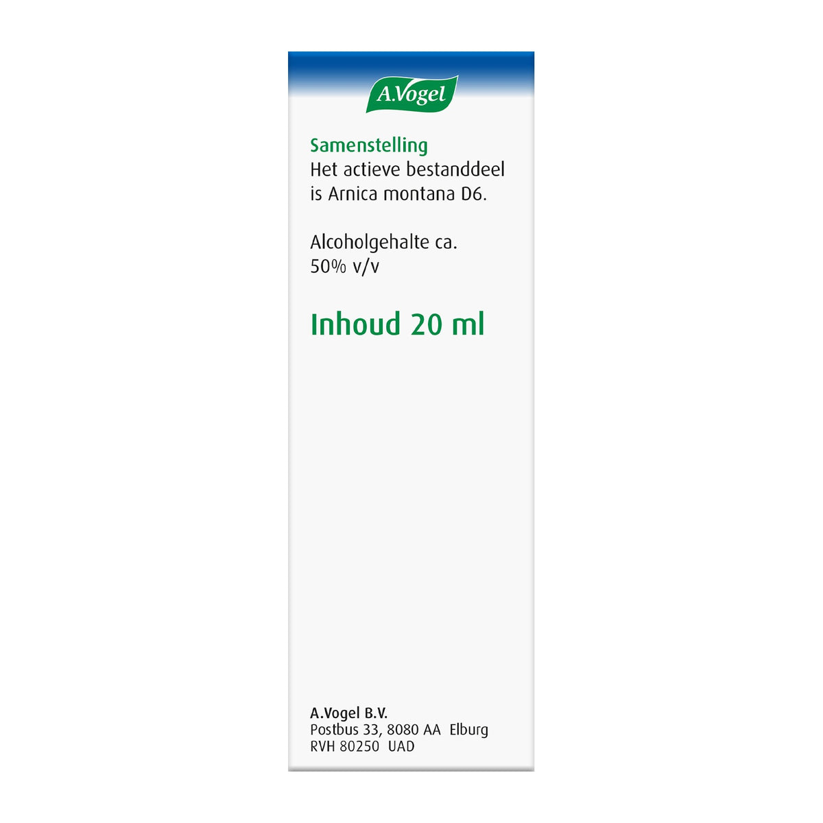 A Vogel Arnica D6 20.00 Milliliter