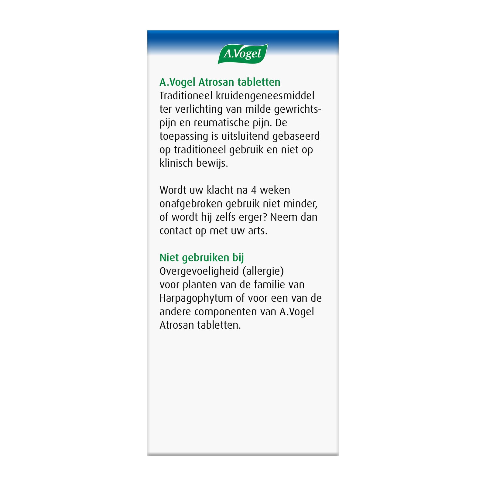 A Vogel Atrosan 60 Tabletten