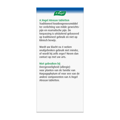 A Vogel Atrosan 60 Tabletten