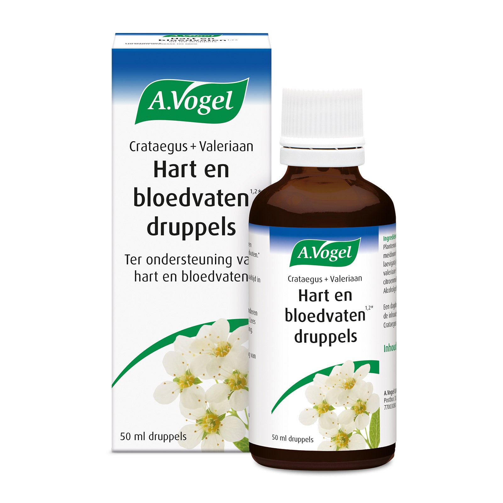 A Vogel Crataegus + valeriaan druppels 50 Milliliter