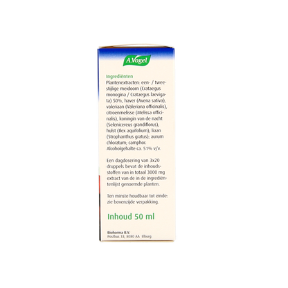 A Vogel Crataegus + valeriaan druppels 50 Milliliter