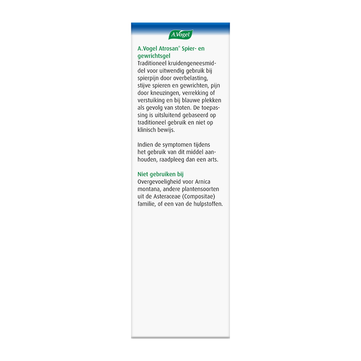 A Vogel Atrosan spier- en gewrichtsgel 100 Milliliter